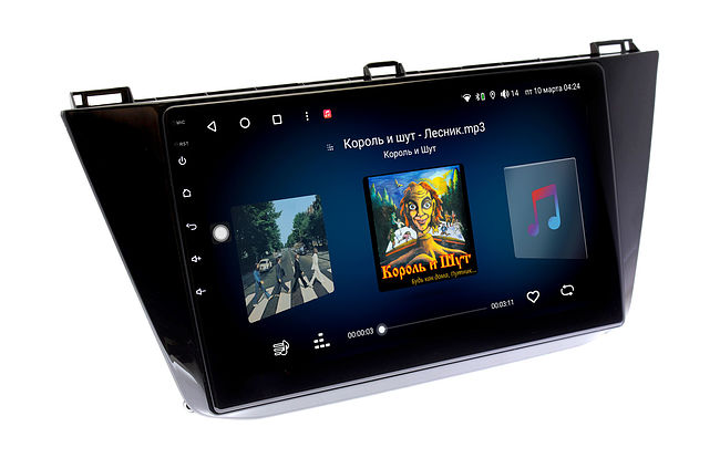 купить Штатная магнитола VW Tiguan 2016+ Wide Media KS1122QR-4/32 3