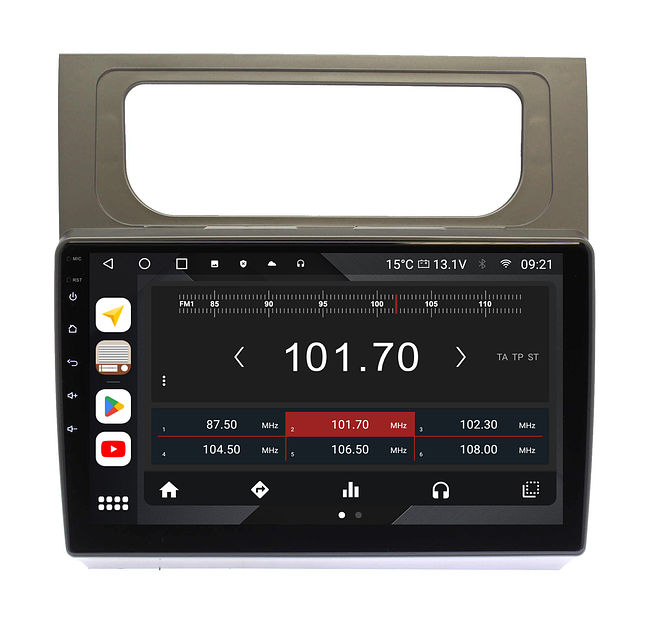 купить Штатная магнитола VW Touran 2010 - 2015 Wide Media MT1161QU-4/32 серебристая 4