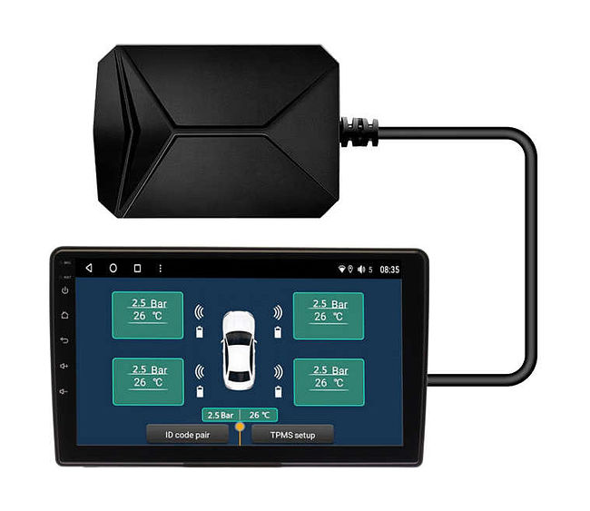 купить Система контроля давления в шинах Ksize TPMS-01 (4шт, внутренние, USB) 5