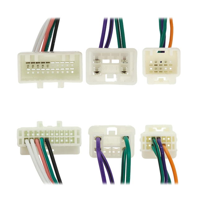 Установочный комплект для дисплеев MFB типа в Toyota Crown Majesta 2003 - 2008 (серебристый) 10