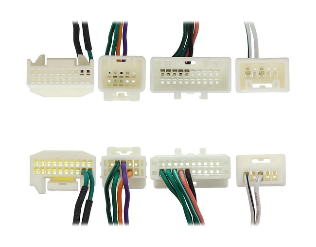 Установочный комплект для дисплеев MFB типа в Toyota Crown Majesta 2003 - 2008 (серебристый) 14