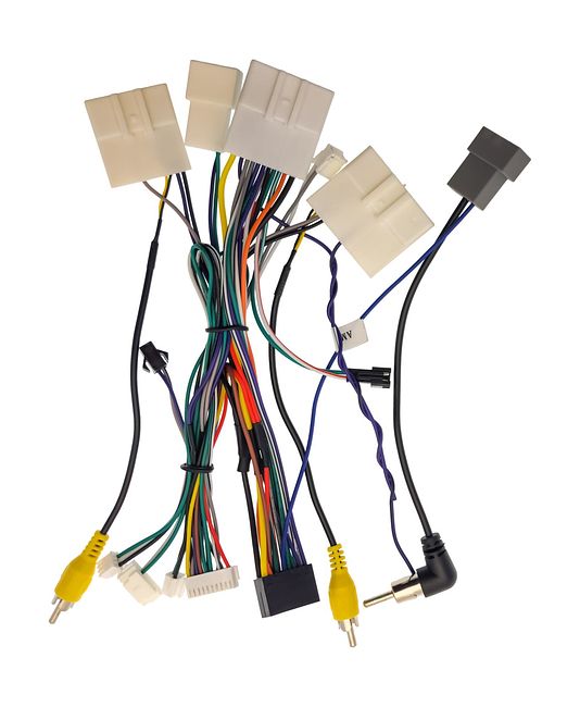 Установочный комплект для дисплеев MFC типа в Nissan Juke 2011 - 2019 (левый руль) 6