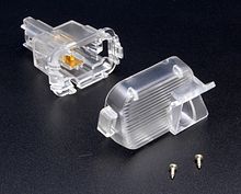 CAM-MZ3 адаптер для CAM-7 в подсветку номера Mazda 3 2014 + хэтч.