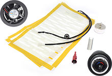 Комплект вентиляции и подогрева одного сидения с круглой кнопкой Ksize ZGC7