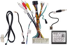 Комплект проводов для установки WM-MFC в Hyundai Creta 2019 - 2021 (основ, ант, CAN, CAM, OBD) 