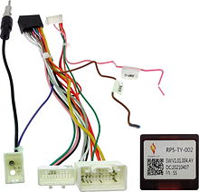 Комплект проводов для установки WM-MT в Toyota 2003 - 2013 (осн, ант, м/руль, CAN, AMP) Тип2 (-)