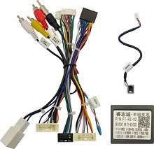 Комплект проводов для установки WM-MT в Toyota 2021+ (основной, антенна, мультируль, CAN, CAM, AMP)