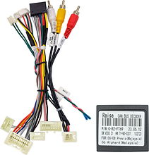 Комплект проводов для установки WM-MT в Toyota Alphard, Estima 03 - 08 (правый руль, авто с усил.)