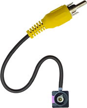 Ksize BC16 адаптер для подключения штатной видеокамеры Mercedes, Ford к новой магнитоле (Fakra-RCA)