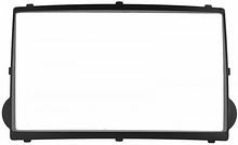 Переходная рамка для Hyundai H1, Starex 2007 - 2016 черная 2 din с креплениями ##