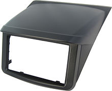 Переходная рамка для Mitsubishi L200 2006 - 2015, Pajero Sport 2008 - 2014 (тип 1) 2 din