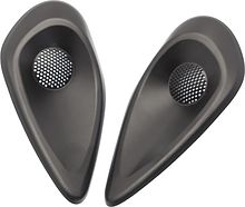 Подиумы для установки вч-динамиков в Toyota Land Cruiser 2021+ (Чёрные)