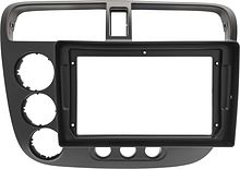 Рамка для установки в Honda Civic 2001 - 2006 MFB дисплея (левый руль) кондиционер, черная
