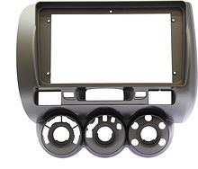 Рамка для установки в Honda Fit, Jazz 2001 - 2007 MFB дисплея (для авто с мех. печью) (л руль)