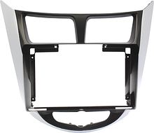 Рамка для установки в Hyundai Solaris 2010 - 2016 MFB дисплея Тип2