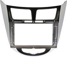 Рамка для установки в Hyundai Solaris 2010 - 2016 MFB дисплея