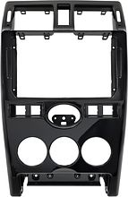 Рамка для установки в Лада Приора (Lada Priora) 2007 - 2014 MFB дисплея черная глянцевая