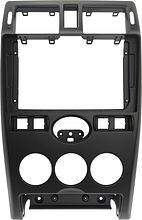 Рамка для установки в Лада Приора (Lada Priora) 2007 - 2014 MFB дисплея черная матовая