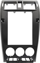 Рамка для установки в Лада Приора (Lada Priora) 2007 - 2014 MFC дисплея черная матовая ##