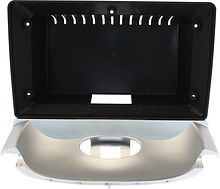 Рамка для установки в Peugeot 206 MFB дисплея (взамен БК) ##