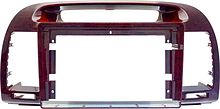 Рамка для установки в Toyota Camry 2001 - 2006 MFB дисплея орех