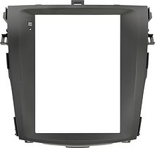 Рамка для установки в Toyota Corolla 2006 - 2013 (антрацит) MFC дисплея ##