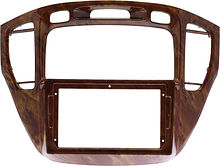 Рамка для установки в Toyota Highlander, Kluger 2000 - 2007 MFB дисплея (орех,для авто без монитора)