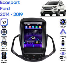 Штатная магнитола Ford Ecosport 2014 - 2019 Wide Media LC5021ON-2/32