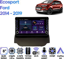 Штатная магнитола Ford Ecosport 2014 - 2019 Wide Media LC9176ON-2/32B