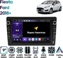 Штатная магнитола Ford Fiesta 2018+ Wide Media MT1367QU-4/32B