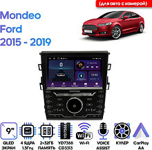Штатная магнитола Ford Mondeo 2015 - 2019 Wide Media LC9761ON-2/32T (для авто с камерой) тип 2