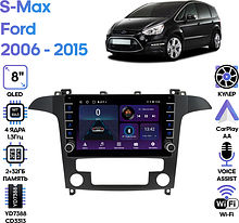 Штатная магнитола Ford S-Max 2006 - 2015 Wide Media LC9775ON-2/32B (для авто с Navi)