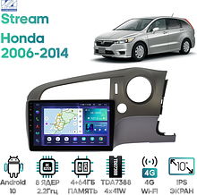 Штатная магнитола Honda Stream 2006 - 2014 Wide Media LC1118QU-4/64