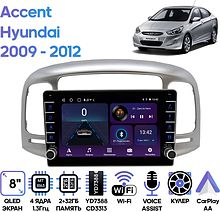 Штатная магнитола Hyundai Accent 2009 - 2012 Wide Media LC9288ON-2/32B