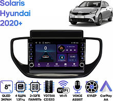 Штатная магнитола Hyundai Solaris 2020+ Wide Media LC9494ON-2/32B