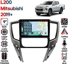 Штатная магнитола Mitsubishi L200 2019+ Wide Media KS9807QR-4/32 тип 2
