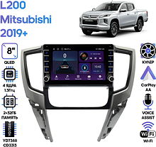 Штатная магнитола Mitsubishi L200 2019+ Wide Media LC9807ON-2/32B тип 2