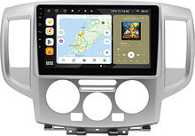 Штатная магнитола Nissan NV200 2009+ Wide Media MT9315QU-4/32