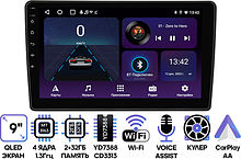 Штатная магнитола Nissan универсальная, взамен магнитолы 178 x 102 Wide Media LC9345ON-2/32T Тип2