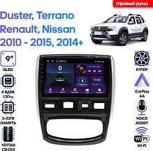 Штатная магнитола Renault Duster 2010 - 2015, Nissan Terrano 2014+ Wide Media LC9275ON-2/32T