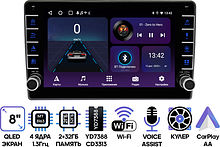 Штатная магнитола Renault, Лада универсальная  Wide Media LC9341ON-2/32B (без рулевого управления)