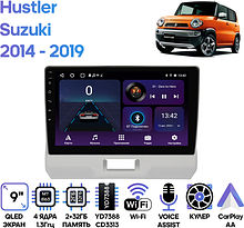 Штатная магнитола Suzuki Hustler 2014 - 2019 Wide Media LC9608ON-2/32T