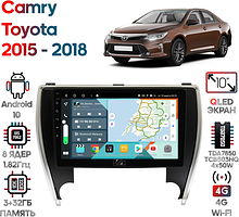 Штатная магнитола Toyota Camry 2015 - 2018 (USA) Wide Media KS1164QR-4/32