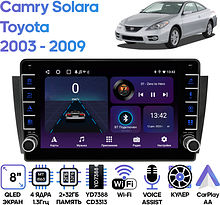 Штатная магнитола Toyota Camry Solara 2003 - 2009 Wide Media LC9328ON-2/32B
