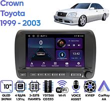 Штатная магнитола Toyota Crown 1999 - 2003 Wide Media LC1296ON-2/32T