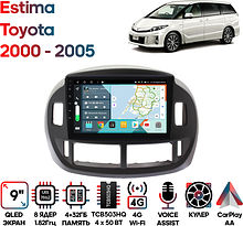 Штатная магнитола Toyota Estima 2000 - 2005 Wide Media KS9300QR-4/32