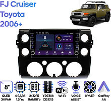 Штатная магнитола Toyota FJ Cruiser 2006+ Wide Media LC9474ON-2/32B черная