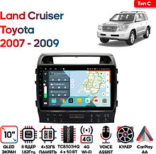 Штатная магнитола Toyota Land Cruiser 2007 - 2009 Wide Media KS1201QR-4/32 тип C