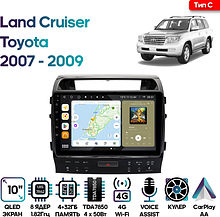Штатная магнитола Toyota Land Cruiser 2007 - 2009 Wide Media MT1201QU-4/32 тип C