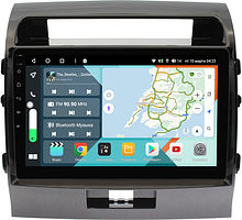 Штатная магнитола Toyota Land Cruiser 2007 - 2015 Wide Media KS1006QR-4/32 для авто с усилителем